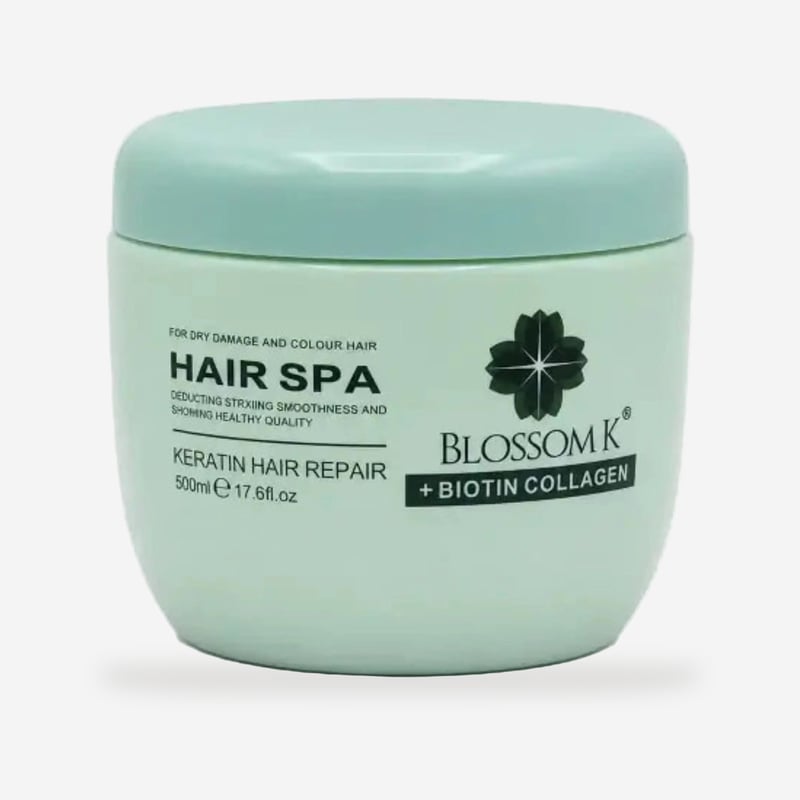 BlossomK Biotin & Collagen Hair Mask – Hair Spa 500ml packshot