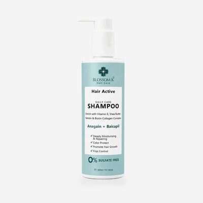 BlossomK Hair Active Daily Care Shampoo with Anagain & Baicapil - 300ml packshot