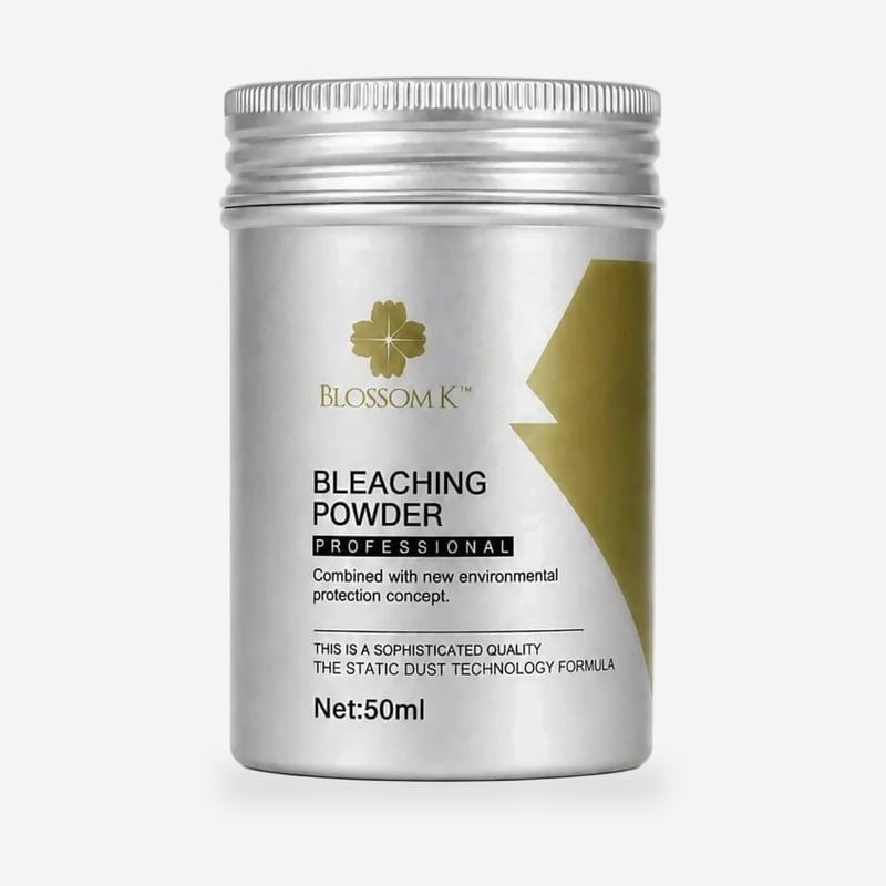 BlossomK Professional Bleaching Powder 50g — Static Dust Technology — Made in Italy packshot