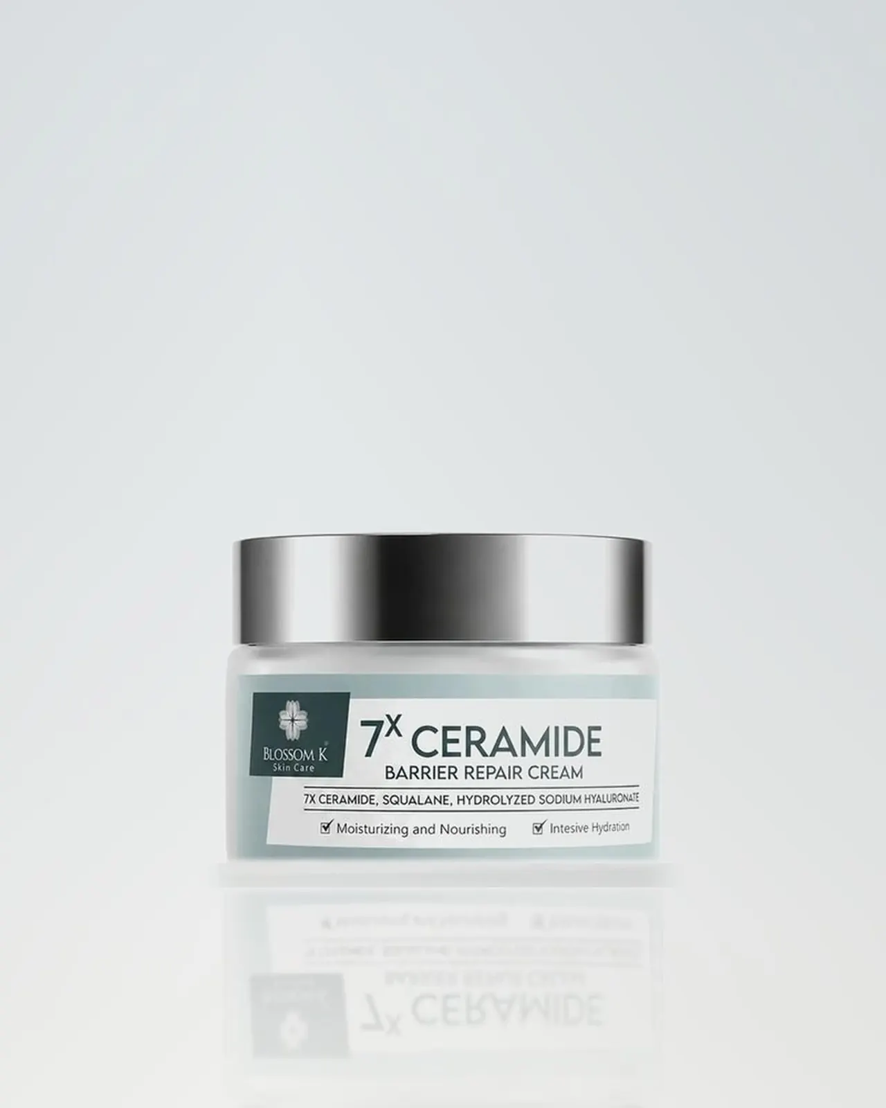 Moisturisers formula in soft studio light