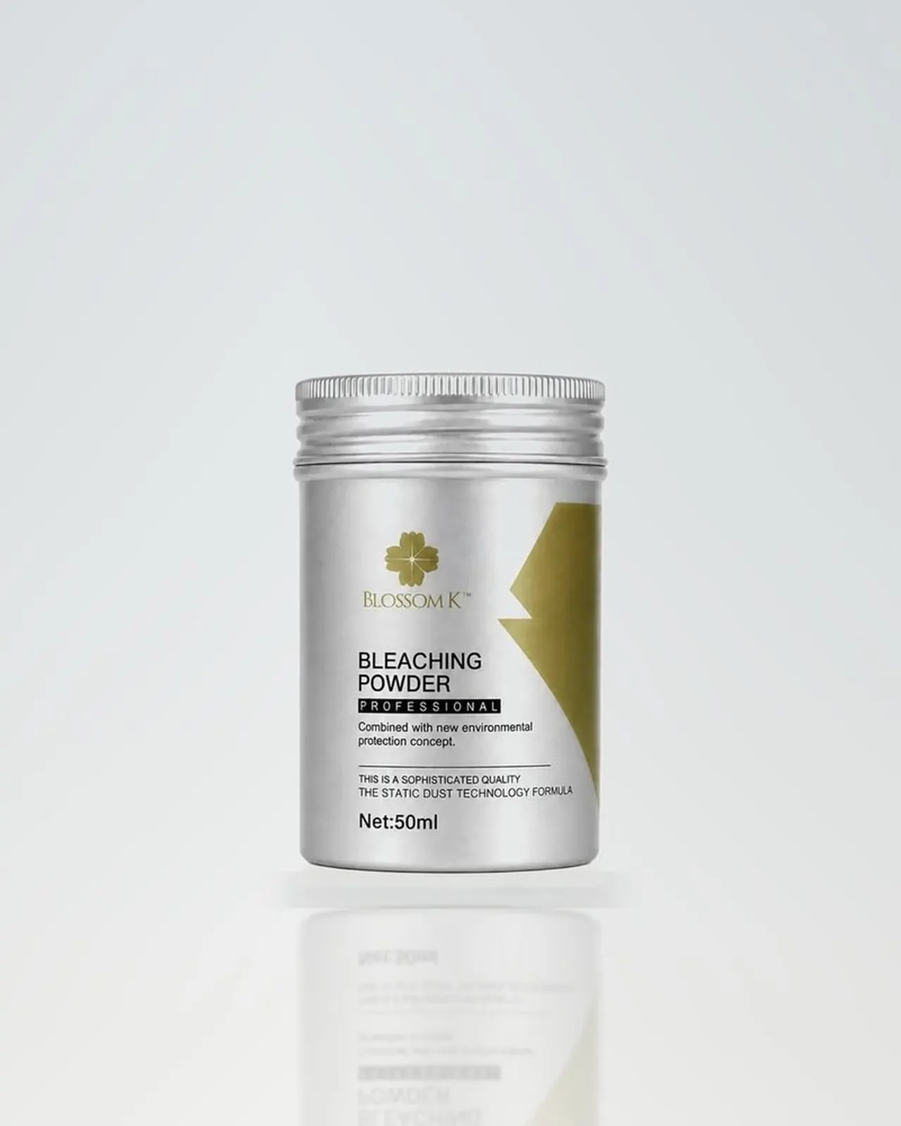 Professional salon formula in soft studio light