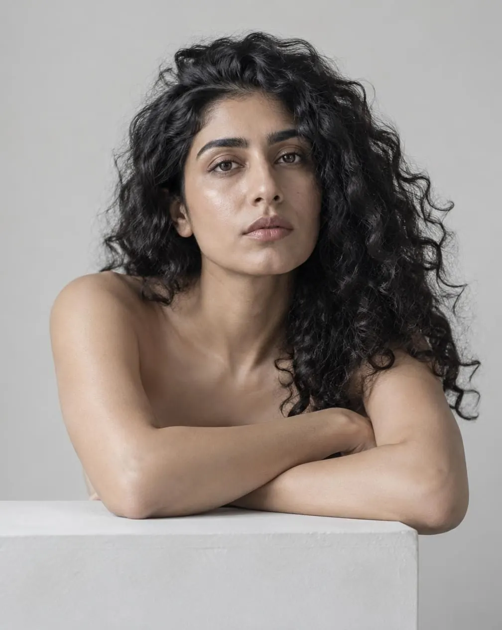 Dry skin editorial care composition