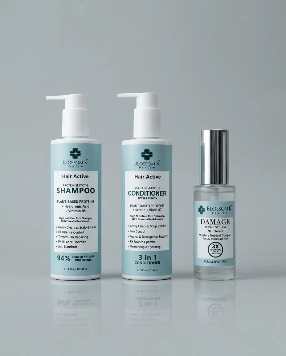 Smooth & shine editorial care composition