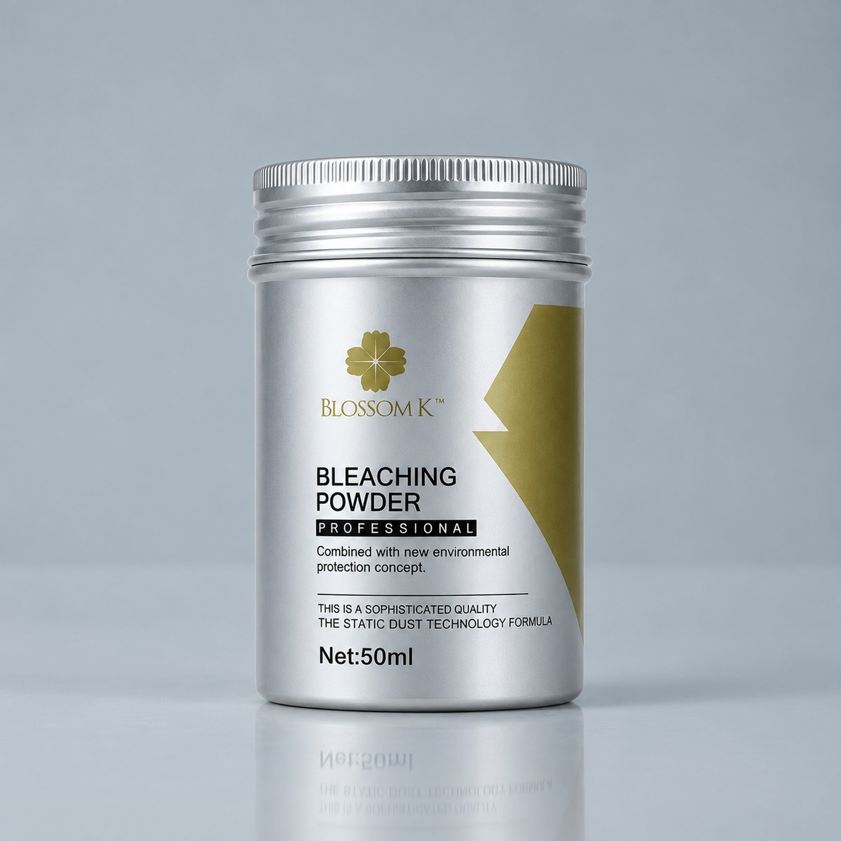 BlossomK Professional Bleaching Powder 50g — Static Dust Technology — Formulated in Italy packshot