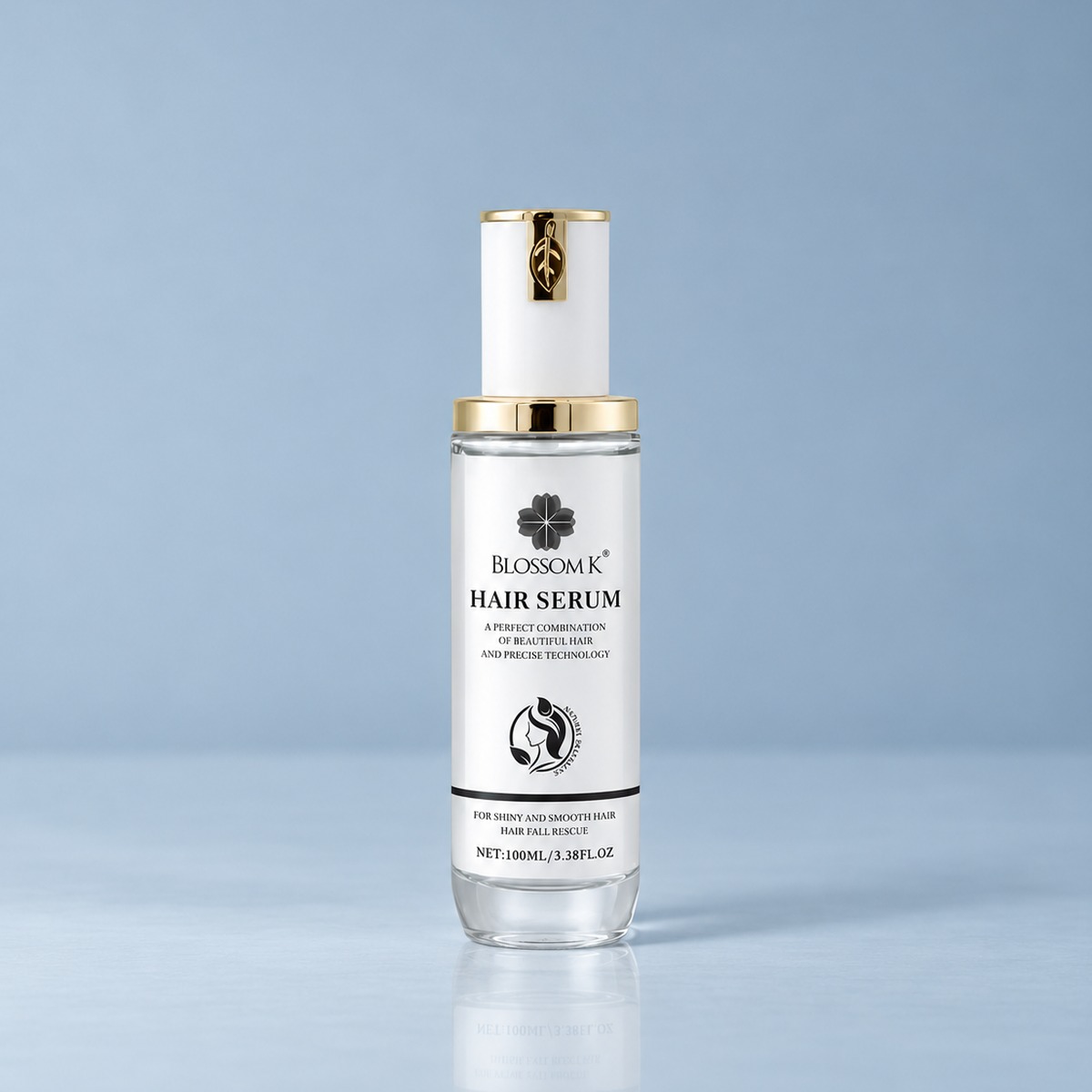 BlossomK Anti-Frizz Hair Serum for Dry & Damaged Hair – 100ml packshot